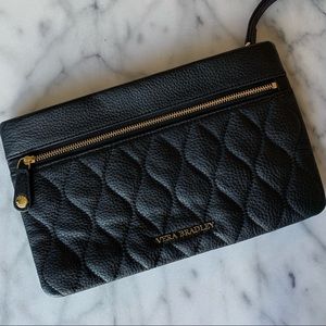 Vera Bradley Leather Zippered Wristlet